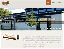 Tablet Screenshot of malerwerkstatt-schmidt.de